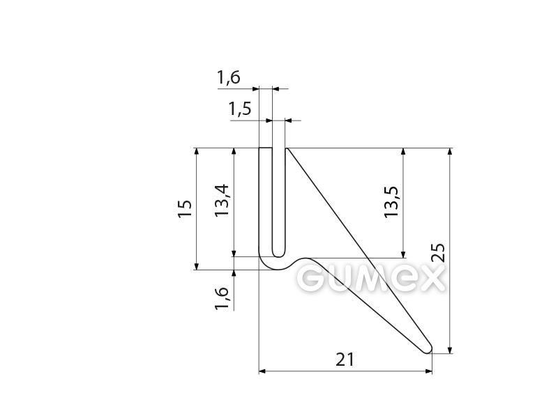 SILIKONPROFILE U-FORM